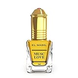 Musc Love 5ml Parfum Duft - El Nabil Misk Musk Moschus Parfümöl für...