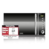 Caso | MG20 menu 2-in-1 Mikrowelle mit Grill | 800 W, Grill 1000W, 2...