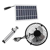 Outdoor Solar Lüfter - Solarantriebsbelüftungssystem, energieeffiziente...