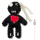 15,7 cm Handgemachte Empath-Schutz Poppet Voodoo-Puppe Halloween Dekor Hexe...
