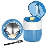 Tablettenmörser 3-in-1 – Pillenmörser mit Stößel zum Tabletten...