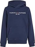 Tommy Hilfiger Kinder Unisex Hoodie Essential mit Kapuze, Blau (Twilight...