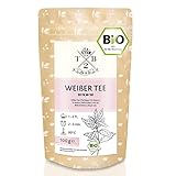 Bio Weißer Tee – Pai Mu Tan Tee lose. 100 g – weich, duftig und...