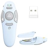 QUI Presentation Clicker Wireless Presenter Remote Clicker for PowerPoint...