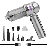 Higoom 4-in-1 Kabelloser Handstaubsauger, Auto-Staubsauger, 22000PA Starke...