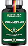 Johanniskraut Kapseln Hochdosiert - Zertifiziert, Laborgeprüft und 100%...