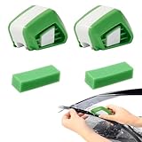 2 Stück Scheibenwischer Schneider Schärfer,2 Stück Schwämme...