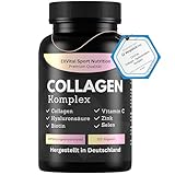 Collagen Hyaluronsäure Komplex, 120 Collagen Kapseln vom Weiderind,...