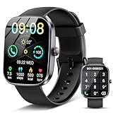 Smartwatch Herren Damen, 1,96' HD 2025 Fitnessuhr Smart Watch mit...