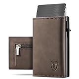 Tomylv Geldbörse Herren, RFID Schutz Portmonee Herren Magnetverschluss,...