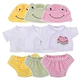 TOYANDONA 3 Sätze Puppenkleidung für Puppen Austauschbare Outfits mit...