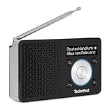 TechniSat DIGITRADIO 1 A – Tragbares DAB+ Radio mit Automatic Safety...