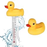 OFFCUP Schwimmende Wasserthermometer, Wasser Temperatur Thermometer,...