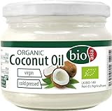 BIOASIA Bio Kokosöl, kaltgepresst, naturbelassen ohne Zusatzstoffe,...