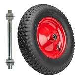 Garronda Ersatzrad Schubkarre 4.80/4.00-8 Schubkarrenrad Ø 390 mm...