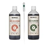 BioBizz Bio Grow + Bio Bloom 2x250 ml Set Blüte NPK Wachstum Dünger +...