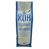 KoffeeONHOME Entkoffeinierter Kaffee – Ganze Bohnen – 100% Arabica –...