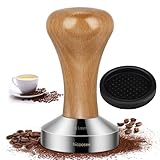 Espresso Tamper, hicoosee 51mm Kaffee Tamper aus Edelstahl Espresso Stempel...