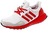 adidas Ultraboost DNA X Leg Sneaker, FTWR White Red Core Black, 38 EU