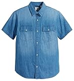 Levi's Herren Ss Relaxed Fit Western Hemd, Tombstone Stonewash, XL