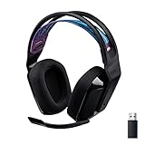 Logitech G535 LIGHTSPEED kabelloses Gaming-Headset – leichter Kopfhörer,...