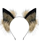 ZFKJERS Handgefertigtes Fell Fuchs Katzenohren Stirnband Fursuit...