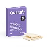 MEDintim - Oralsafe Schutztuch aus Latex - Erdbeere - 8 Stück (252x155mm)