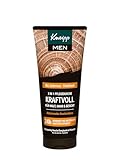 Kneipp MEN 3 in 1 Dusche Kraftvoll - Bio Zedernuss & Panthenol - Für Haut,...