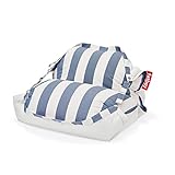 Fatboy® Original Floatzac gestreift, Ozeanblau | Sitzsack für Boden und...
