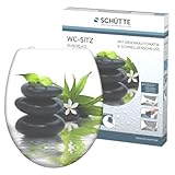 SCHÜTTE WC-Sitz JASMIN mit Absenkautomatik und Schnellverschluss aus...