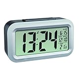 TFA Dostmann Lumio Funkwecker, 60.2553.01, mit Funkuhr, Wecker digital, mit...