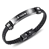 Himmelsflüsterer - Armband für Herren mit Gravur | Personalisierte...