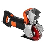 BuoQua Mauernutfräse Wandfräse 5000 U/min Wand Chaser Maschine 4800Watt...