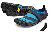 Fivefingers Vibram V-Aqua Men + Zehensocke, Size:41;Color:Blueblack