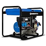 EBERTH 2000 Watt Notstromaggregat Diesel, Stromerzeuger Stromaggregat mit...