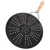 TOYANDONA Hitzebeständige Topfunterlage aus Eisen und Holz Isoliermatte...