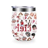 LONGXIN Sorority Gifts for Women DST Cup Delta 1913 Sigma Theta Paraphernal...
