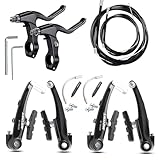 Fahrrad Bremsen V-Brake Set Universal Bremshebel Fahrrad Aluminium Fahrrad...