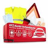 breathefirst Premium Kfz Erste Hilfe Set DIN 13164 (2026) Verbandskasten...