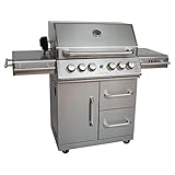 Mayer Barbecue ZUNDA Gasgrill MGG-342 Master mit Backburner u....