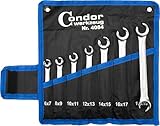 CONDOR Werkzeug 4084 | Offener Ringschlüssel-Satz |...