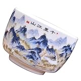 GALPADA Handbemalte Chinesische Keramik Teetasse Traditioneller...
