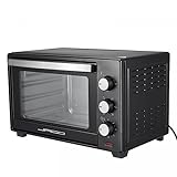 Jago® Minibackofen - mit Umluft, Innenbeleuchtung, Elektrisch, 30L, 5...