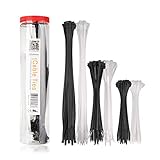 Cable Matters Kabelbinder Set 200 Stk. Nylon Kabelbinder, 15cm / 20cm /...