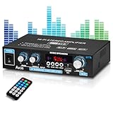 HiFi-Verstärker AK45, Bluetooth 5.0 Mini Bluetooth Stereo, HiFi Stereo...