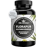 Florapur Kulturen Komplex - 20 Bakterienkulturen & Bio Inulin - 180...