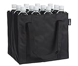 Amazon Basics Flaschentasche, 12 Fächer, 0.75 l Flaschen, Schwarz,...