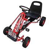 SKM Go Kart Rot 96 x 60 x 56 cm,Spielzeuge & Spiele ， Spielzeuge ，...