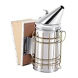 KayEsampra Edelstahl Bee Hive Smoker,Bienenzuchtimkereiausrüstung...