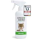 Green Hero Mäuse-Ex Spray zur Mäuseabwehr, 500 ml, Fernhaltemittel gegen...